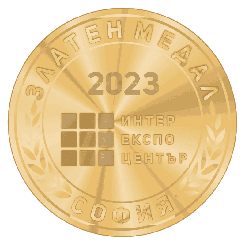 Златният медал на тинктурата от Интер Експо Център, София, 2023